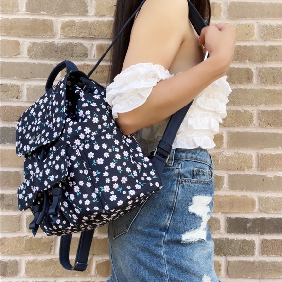 Kate Spade Floral Backpack - Picture 6 of 6